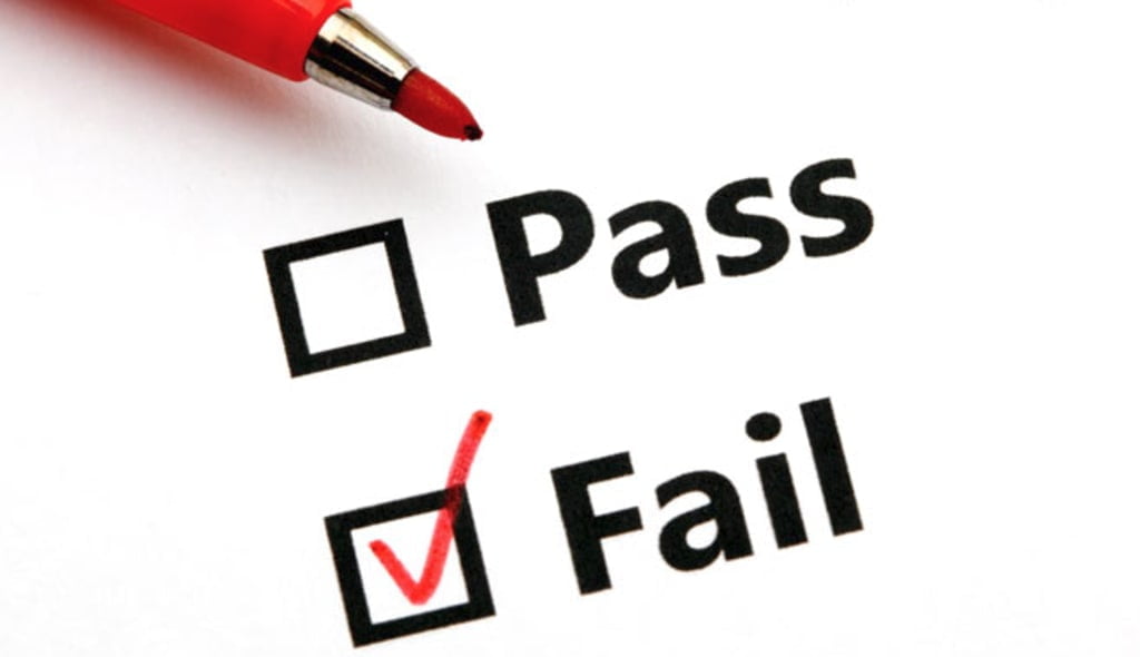 Top 10 Reasons for Failing the Driving Test