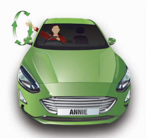 What are the 3 hand signals